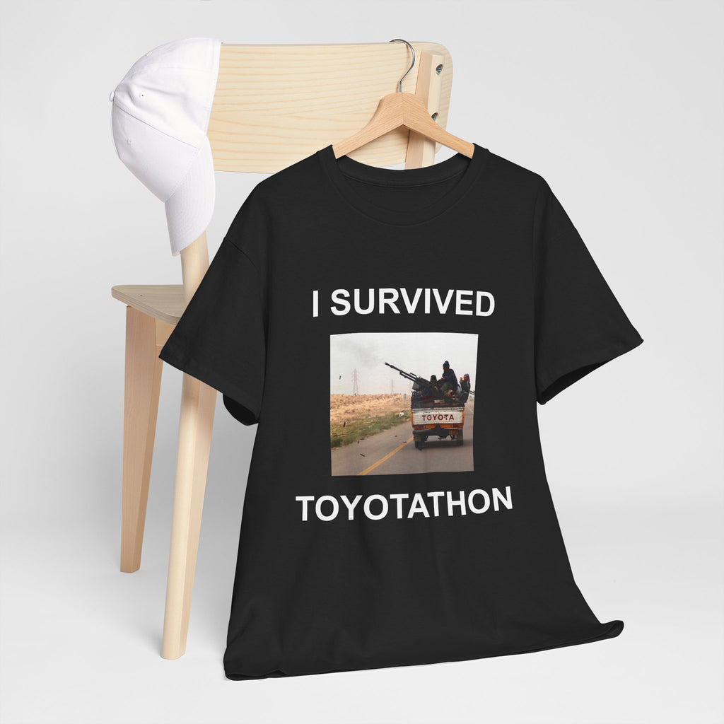 "I Survived" Unisex Heavy Cotton Tee
