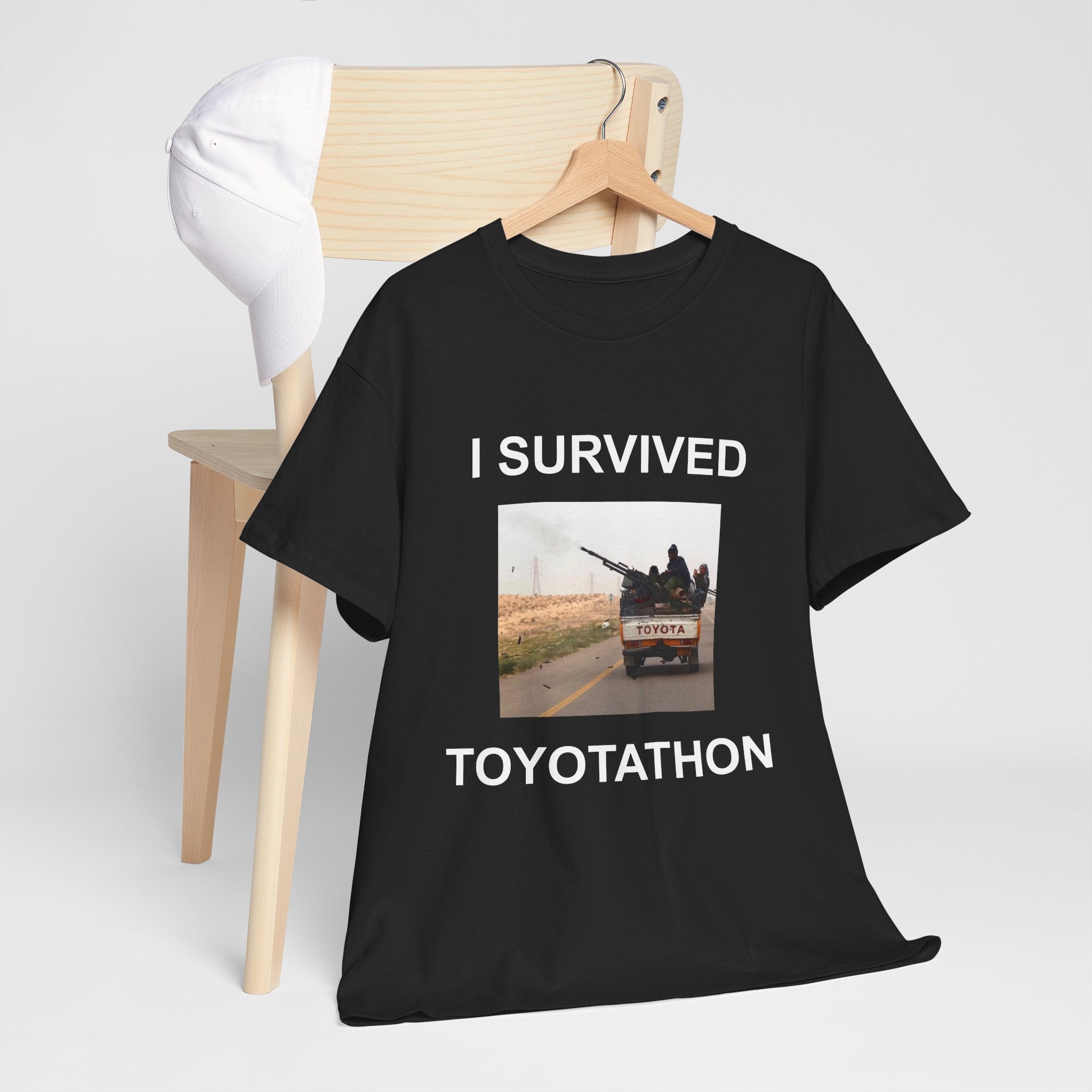 "I Survived" Unisex Heavy Cotton Tee