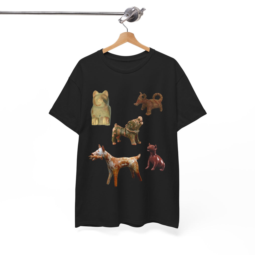 "Dog Statue Party" Unisex Heavy Cotton Tee