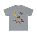"Dog Statue Party" Unisex Heavy Cotton Tee