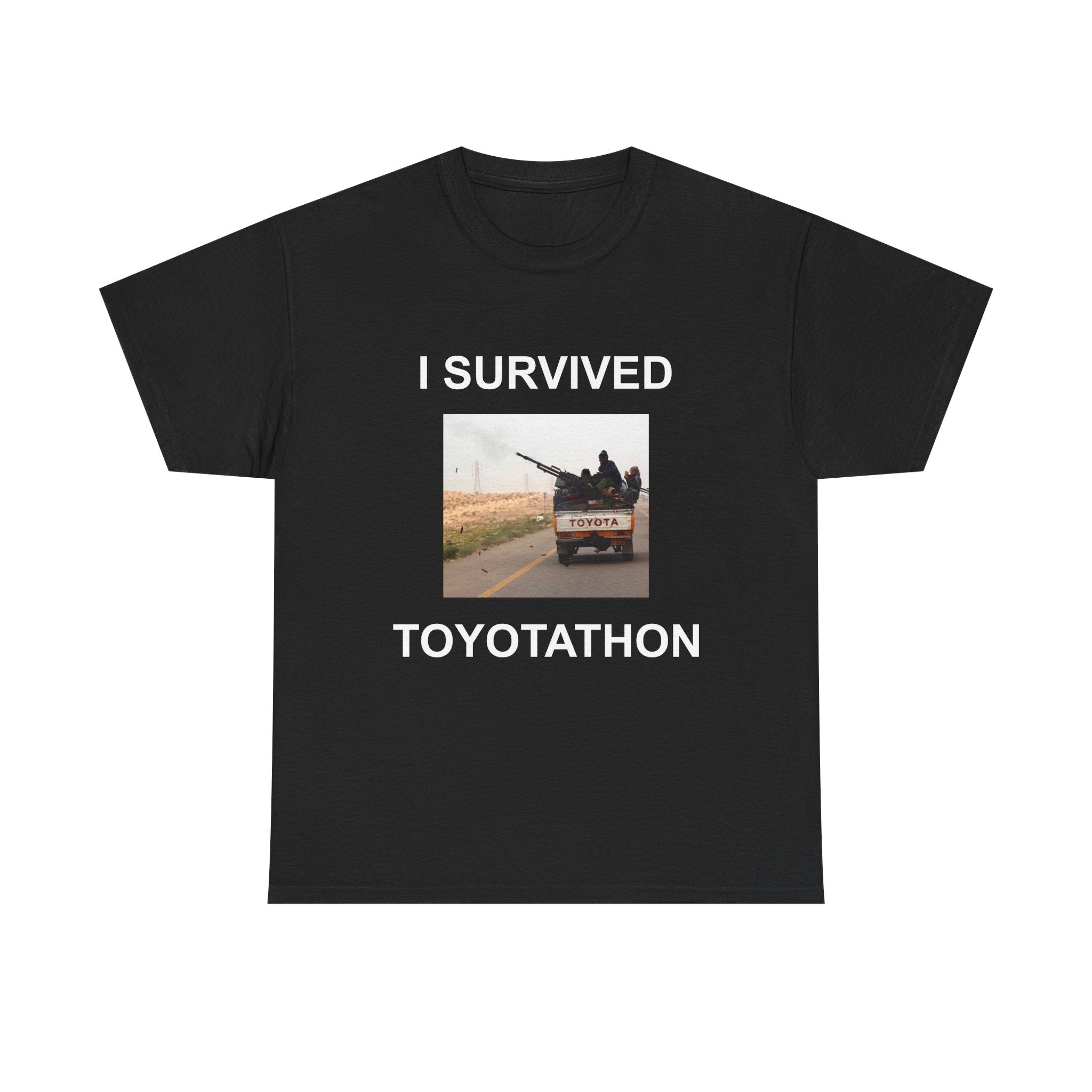 "I Survived" Unisex Heavy Cotton Tee