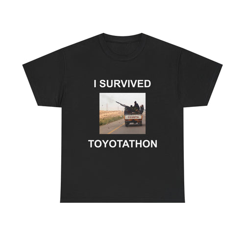 "I Survived" Unisex Heavy Cotton Tee