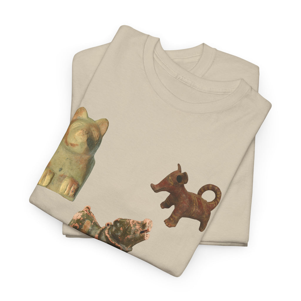 "Dog Statue Party" Unisex Heavy Cotton Tee