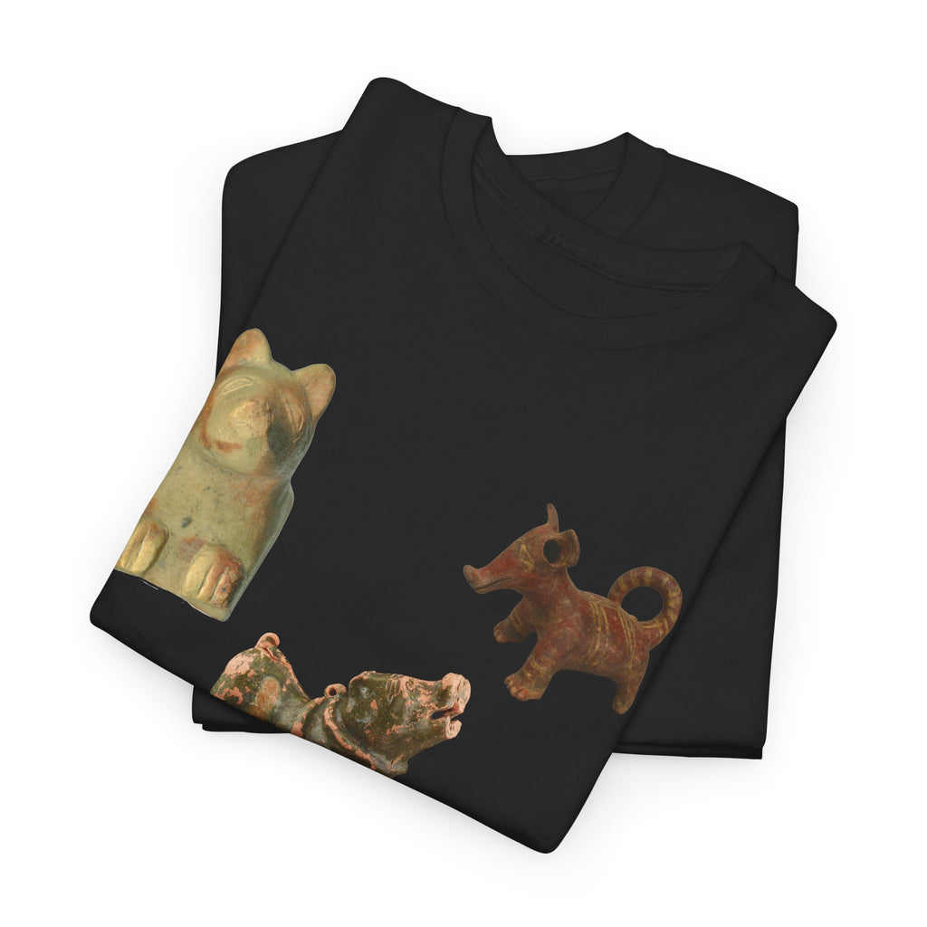 "Dog Statue Party" Unisex Heavy Cotton Tee